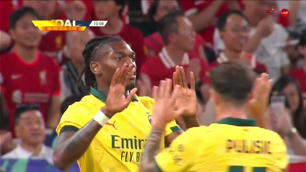 Liverpool 0 - [1] AC Milan - Rafael Leao 10‎'‎