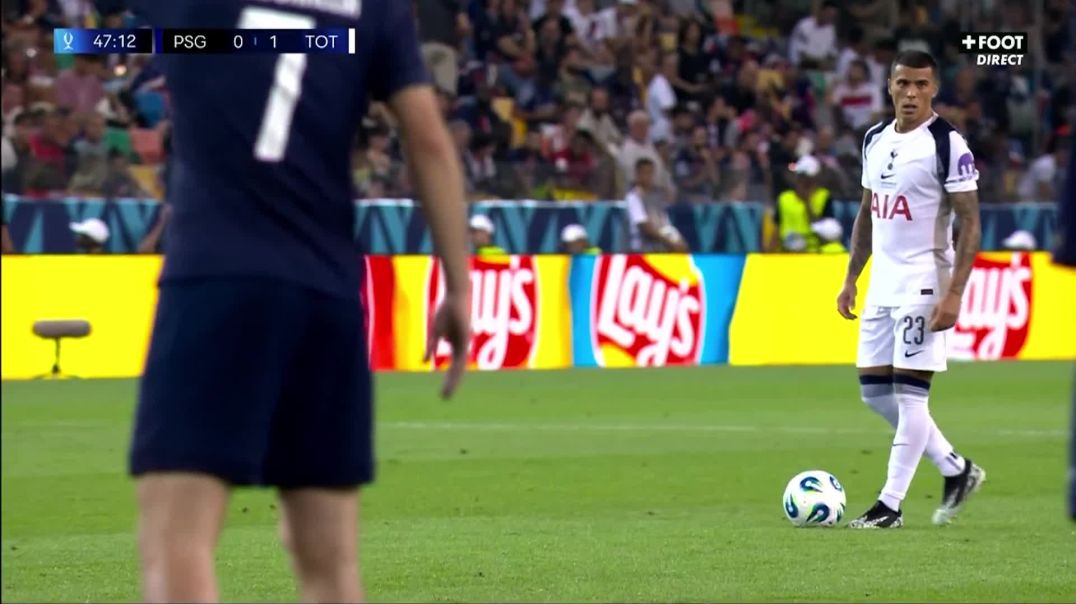 PSG 0 - [2] Tottenham - Cristian Romero 48'