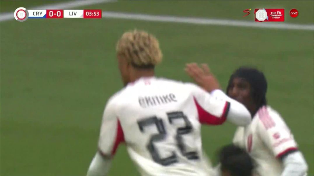 Crystal Palace 0 - [1] Liverpool - Hugo Ekitike 4‎'‎