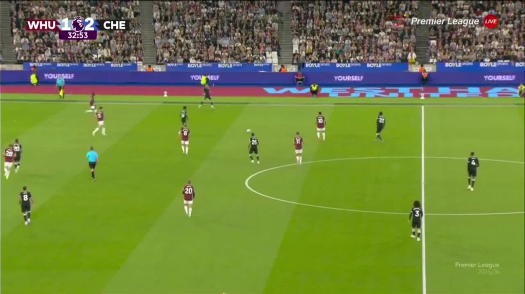 ⁣West Ham United 1 - [3] Chelsea - E. Fernández 34