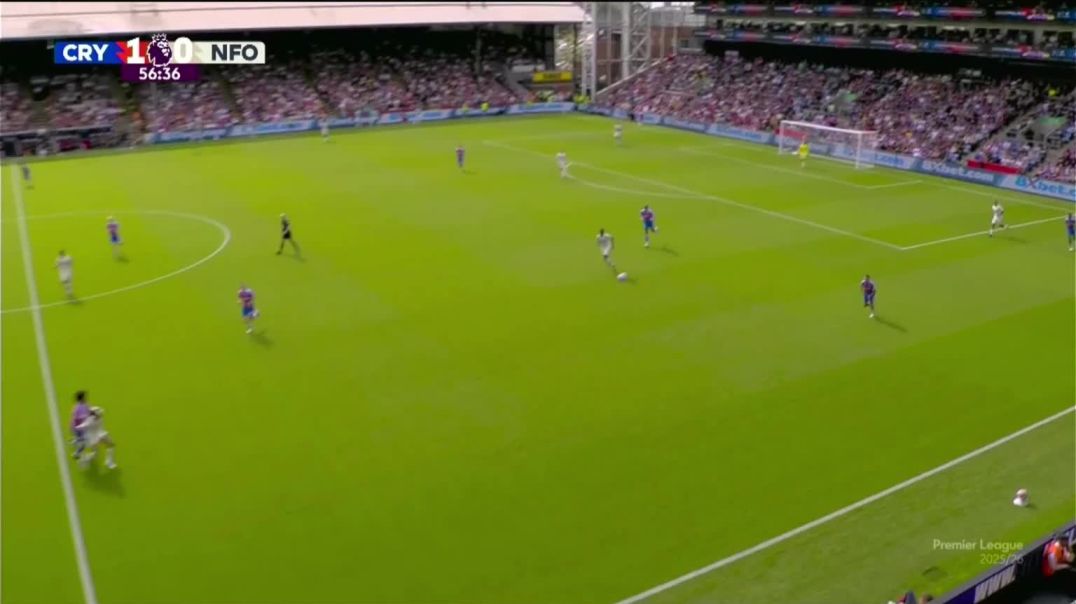 Crystal Palace 1 - [1] Nottingham Forest - C. Hudson-Odoi 57'