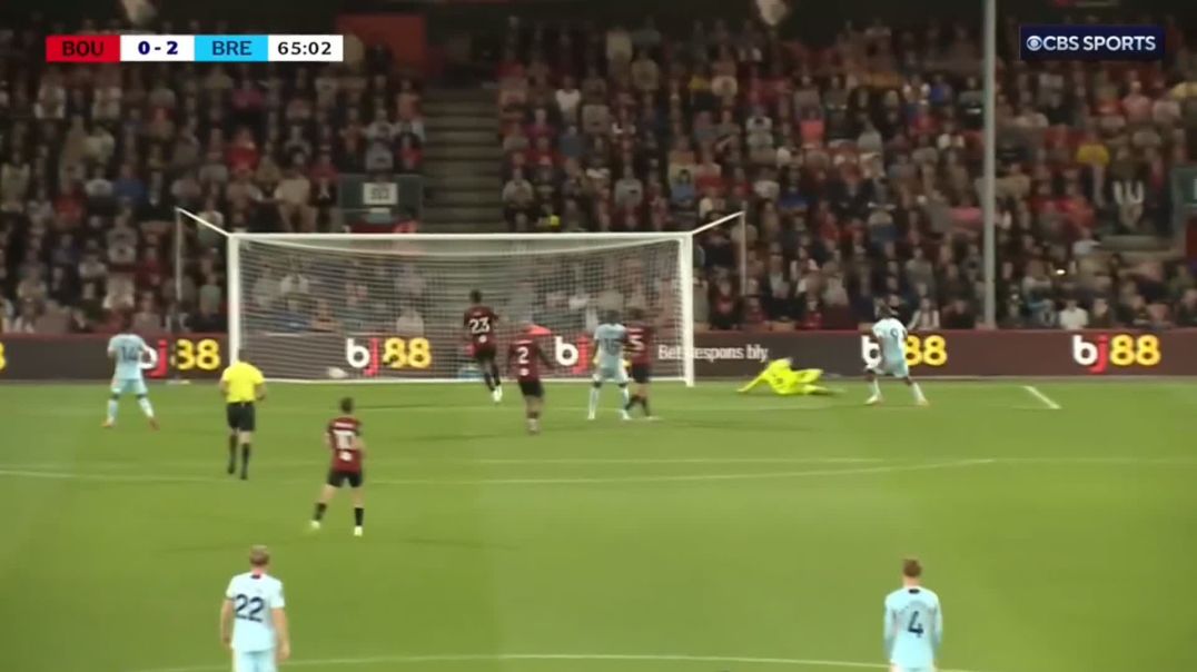 Bournemouth 0 - [2] Brentford - Igor Thiago 66'