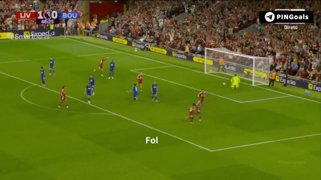 Liverpool [2] - 0 AFC Bournemouth - Cody Gakpo 49'