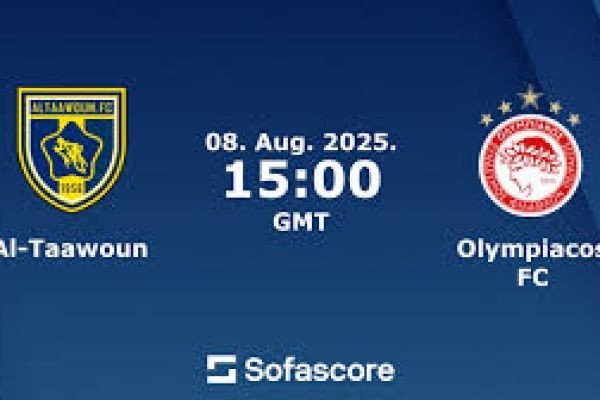 Al-Taawoun vs Olympiacos Score808