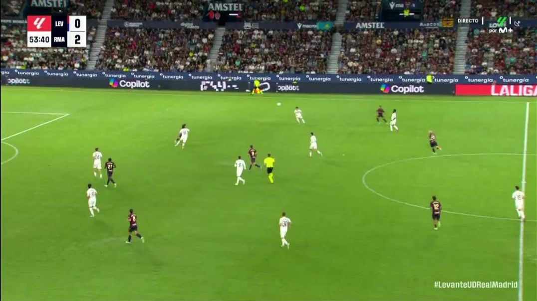 ⁣Levante [1] - 2 Real Madrid - E. Eyong 54' Media
