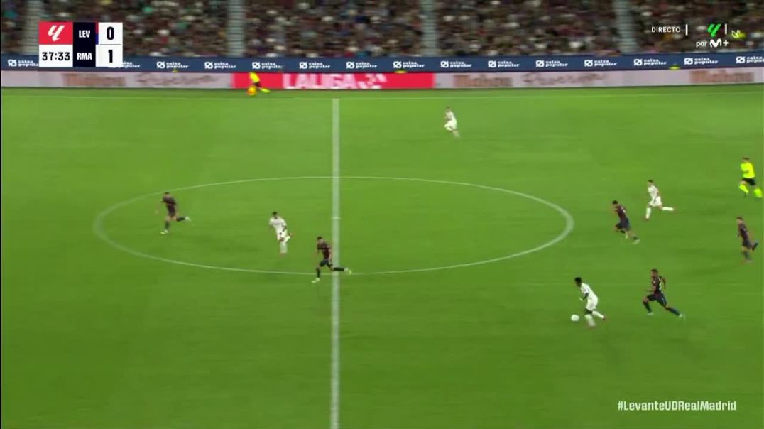 ⁣Levante 0 - [2] Real Madrid - F. Mastantuono 38'
