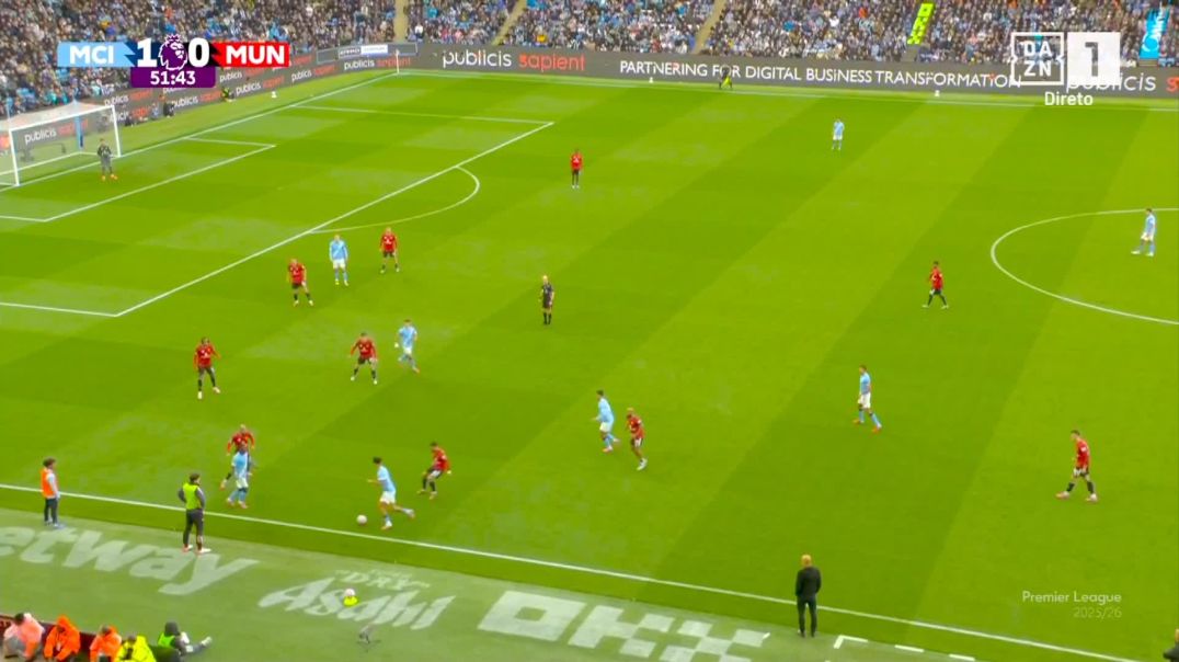 ⁣Manchester City [2] - 0 Manchester Utd - E. Haaland 53' Media