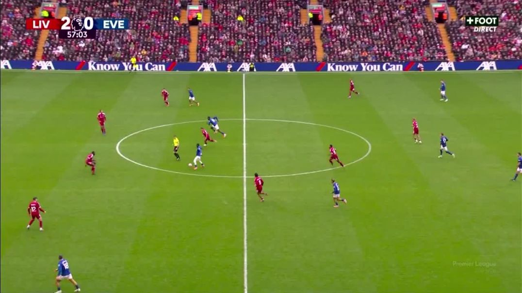 ⁣Liverpool 2 - [1] Everton - I. Gueye 58