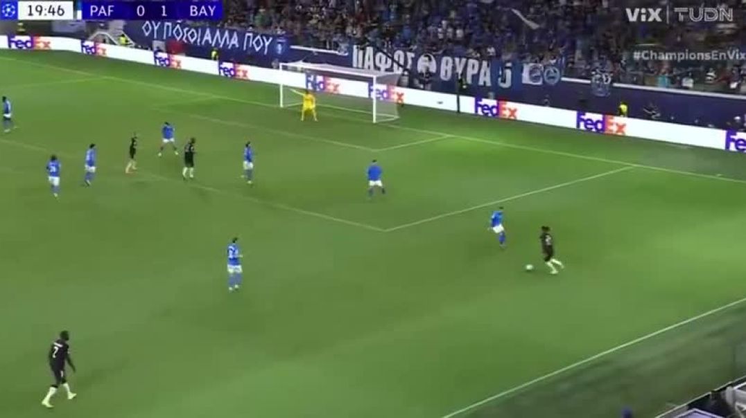 Pafos 0 - [2] Bayern Munich - R. Guerreiro 20'