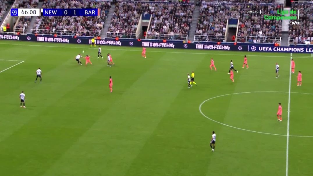 ⁣Newcastle United 0 - [2] Barcelona - M. Rashford 67'