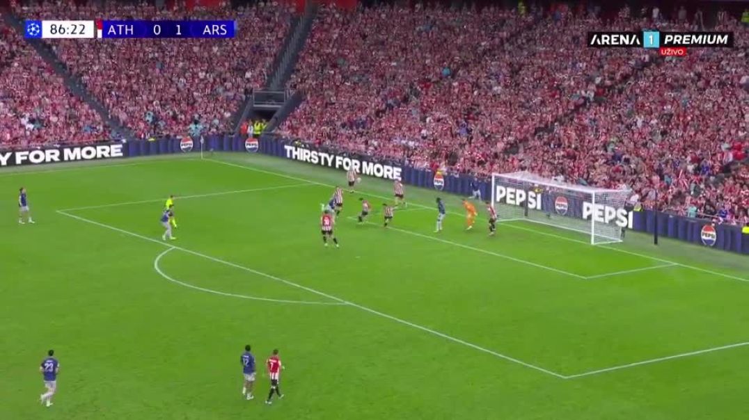 Martinelli (0 - 1) Assist: L. Trossard