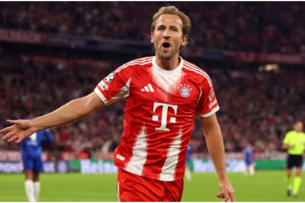 Kane double sees Bayern Munich ease past Chelsea