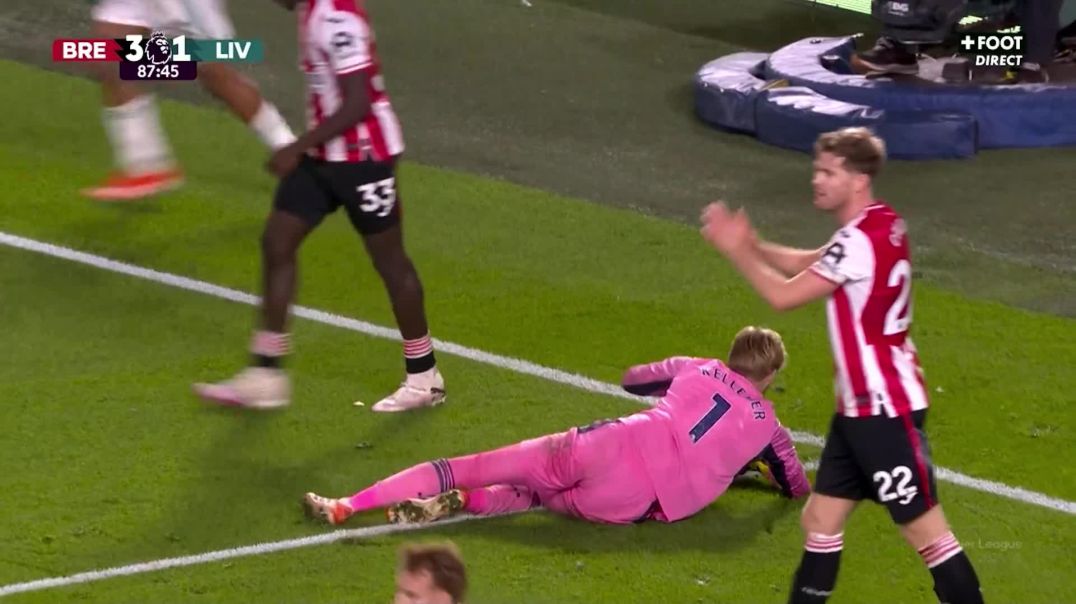 ⁣Brentford 3 - [2] Liverpool - Mohamed Salah 89'