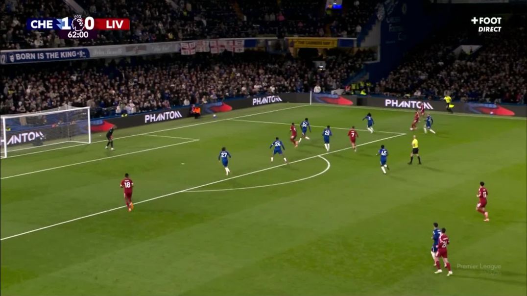 ⁣Chelsea 1 - [1] Liverpool - Cody Gakpo 63'