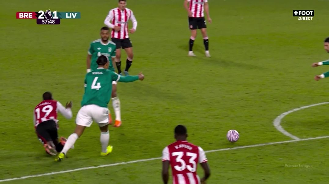 ⁣Brentford [3] - 1 Liverpool - Igor Thiago 60'