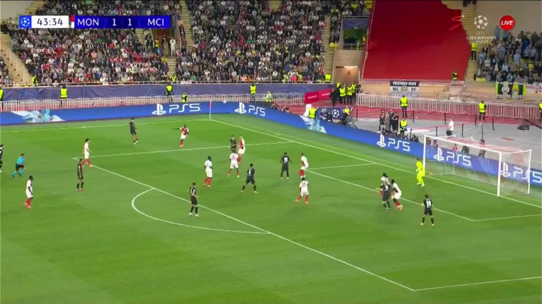AS Monaco 1 - [2] Manchester City - Erling Haaland 44‎'‎