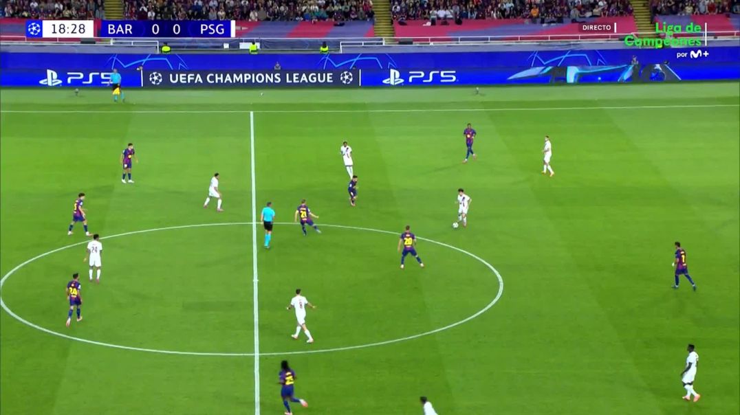 Barcelona [1] - 0 PSG - Ferran Torres 19'