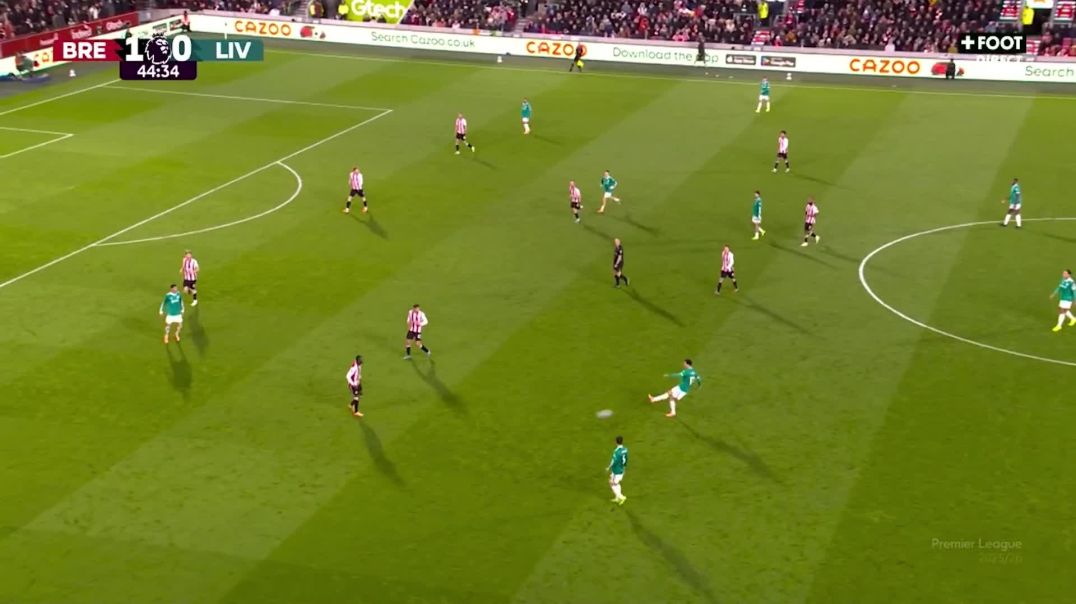 ⁣Brentford [2] - 0 Liverpool - Kevin Schade 45'