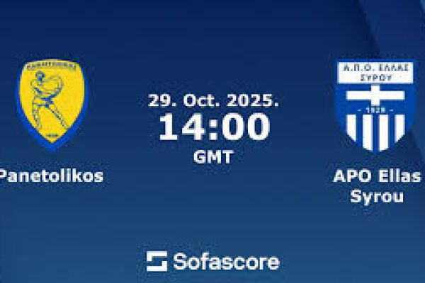 Panetolikos vs Ellass Syrou