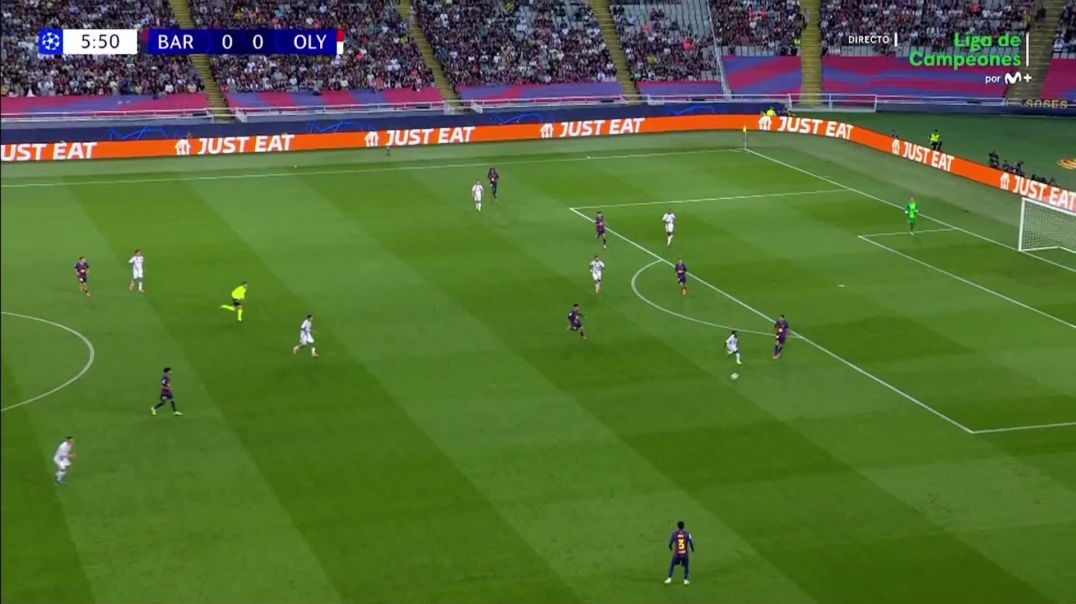 Fermin Lopez (1 - 0)  Barcelona vs Olympiacos  7