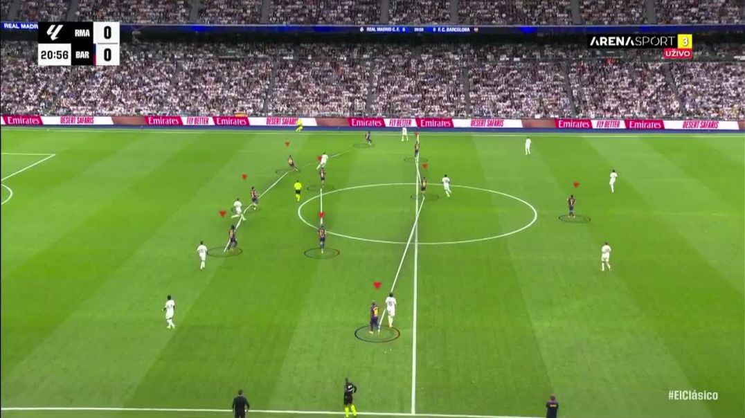 Real Madrid [1] - 0 Barcelona - Kylian Mbappe 22