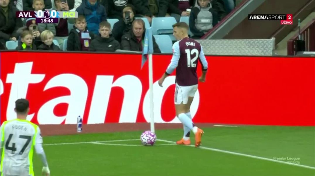 Aston Villa [1] - 0 Manchester City - Matty Cash 19'