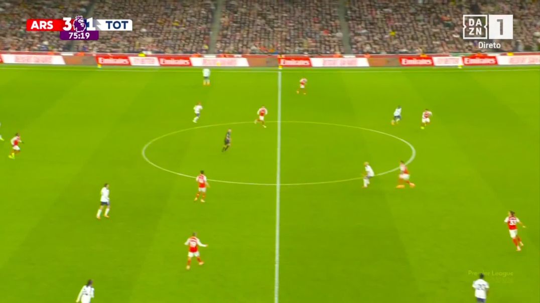 ⁣Arsenal [4] - 1 Tottenham - E. Eze 76'