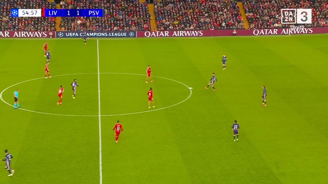 Liverpool 1 - 2 PSV - G. Til 56'