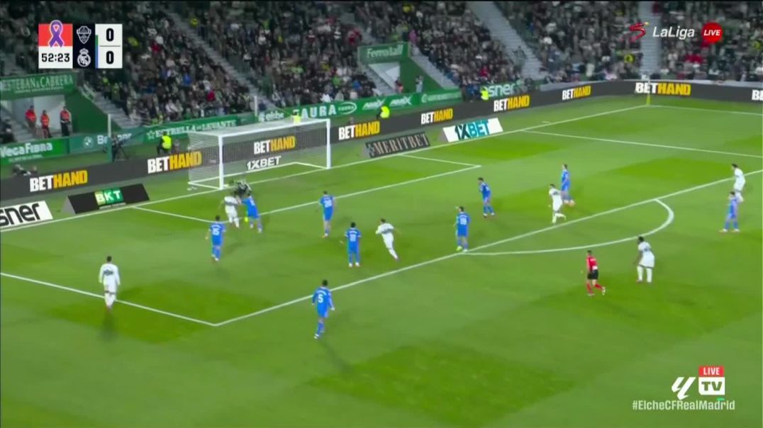 Elche 1 - 0 Real Madrid - Aleix Febas 53'