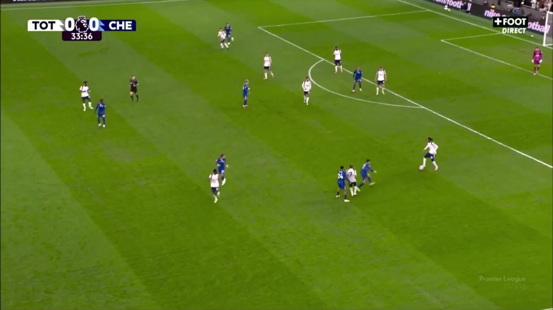 Tottenham Hotspur 0 - [1] Chelsea - João Pedro 34'