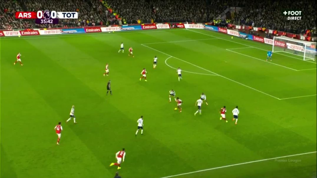 Arsenal 1 - 0 Tottenham - L. Trossard 36'