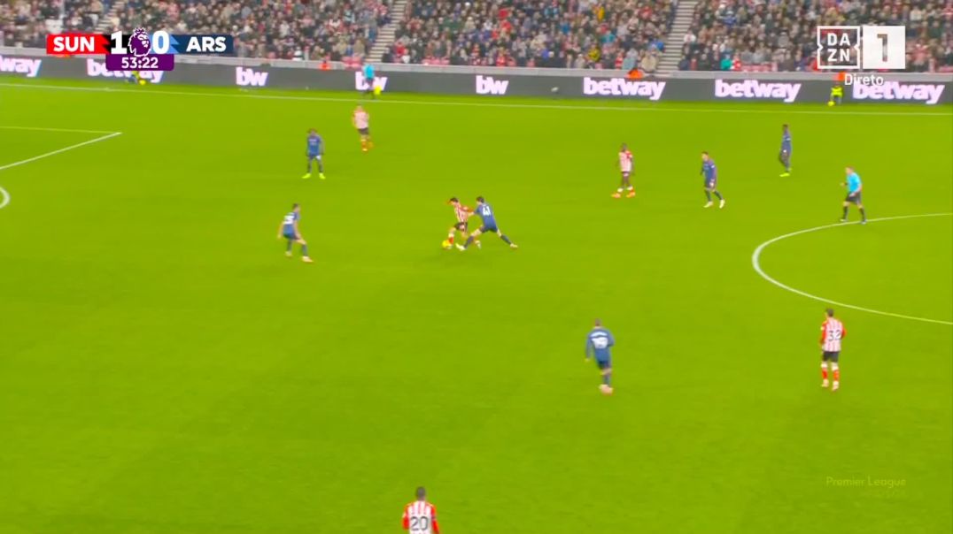 Sunderland 1 - [1] Arsenal - B. Saka 54'