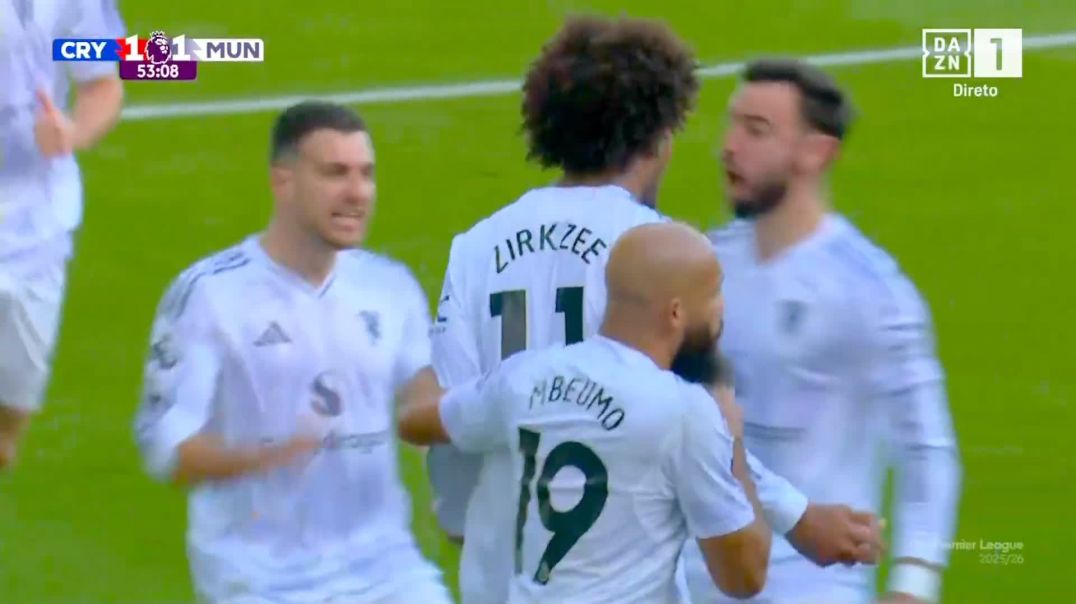 Crystal Palace 1 - [1] Manchester Utd - J. Zirkzee 54'