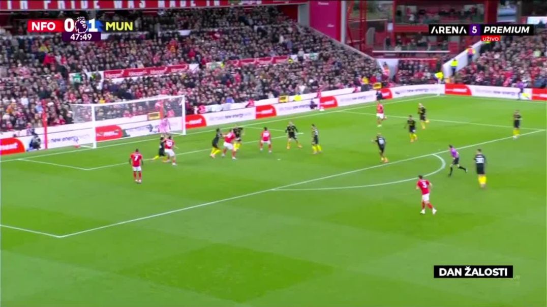 Nottingham Forest [1] - 1 Manchester United - Morgan Gibbs-White 48'