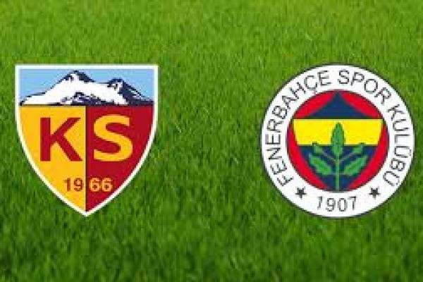 Fenerbahce vs Kayserispor