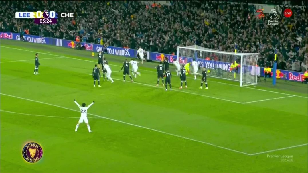⁣Leeds [1] - 0 Chelsea - J. Bijol 6'