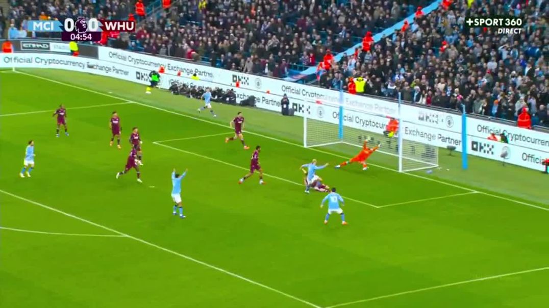 Manchester City [1] - 0 West Ham - E. Haaland 5'