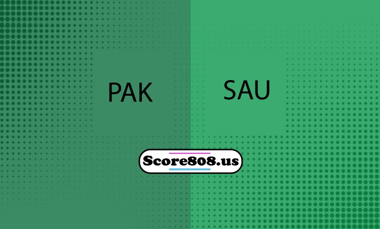 Pakistan vs Saudi Arabia