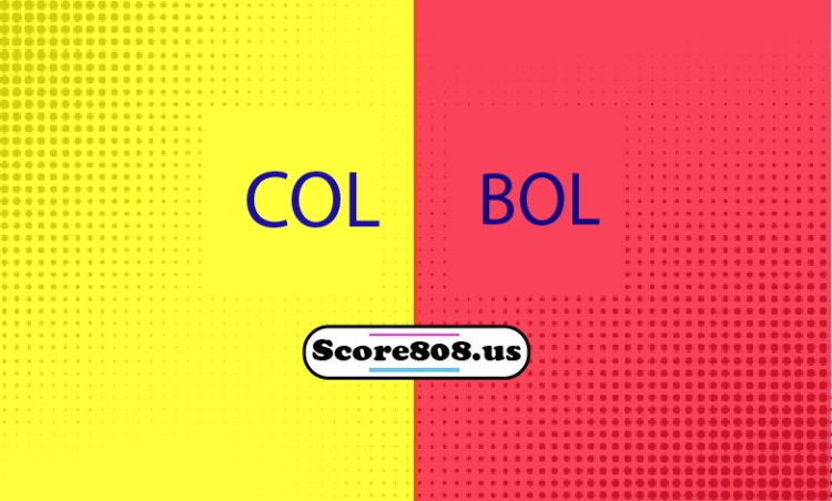 Colombia Vs Bolivia