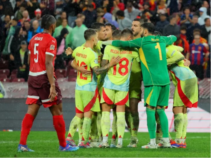 Switzerland vs Spain 1-4: Nations League – as it happened