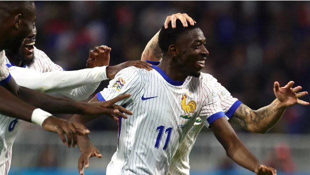 France 2-0 Belgium - Randal Kolo Muani and Ousmane Dembele fire Les Bleus to Nations League win