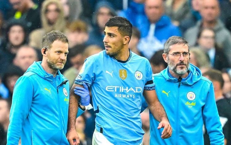 Rodri injury: After suffering a knee injury against Arsenal, the Man City midfielder will be "out for a long, long time" and will need surgery.