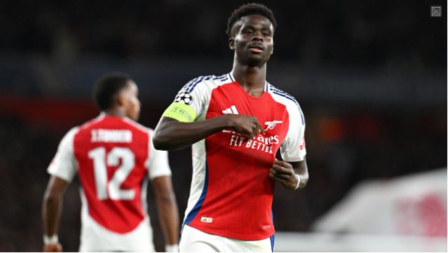 Havertz, Saka on target again as Arsenal beat PSG 2-0