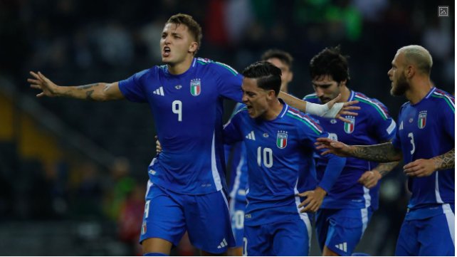 Italy outclass Israel, on brink of Nations League quarterfinal berth