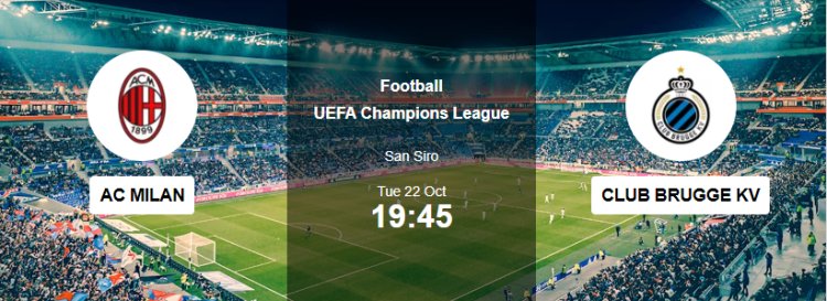 AC Milan vs Club Brugge | UEFA Champions League | League Stage | Pre Match