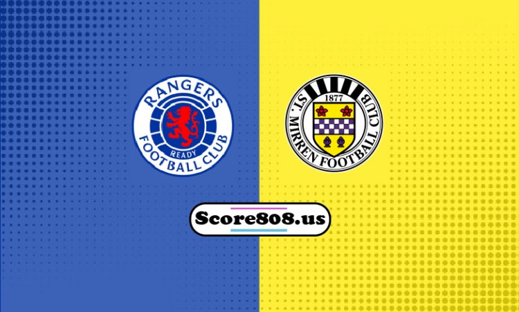 Rangers Vs St. Mirren