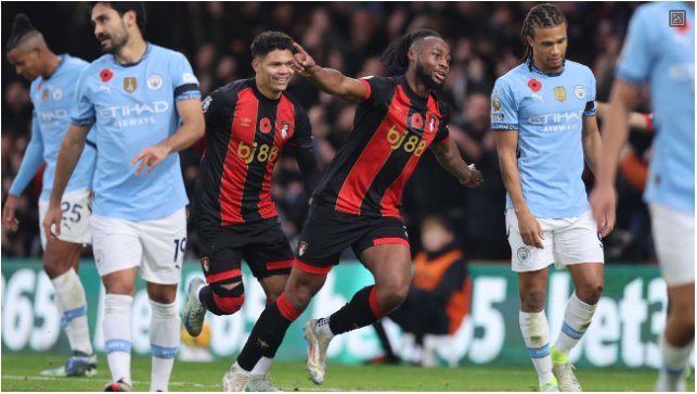 Kyle Walker and Man City boss Pep Guardiola point out the team's lack of recuperation following their shocking loss to Bournemouth.