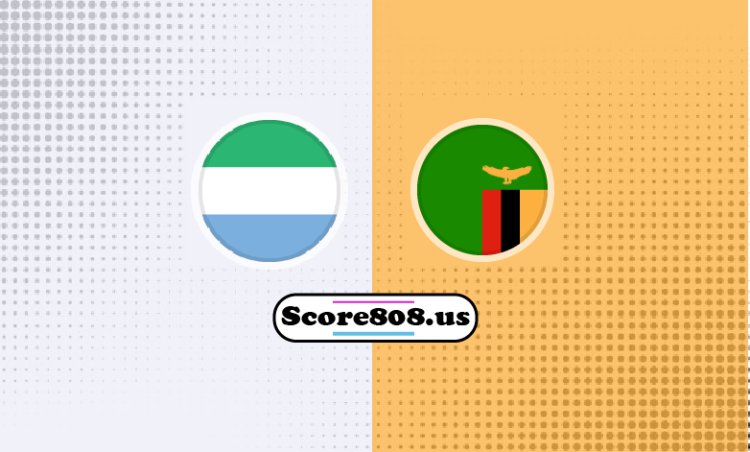 Sierra Leone Vs Zambia