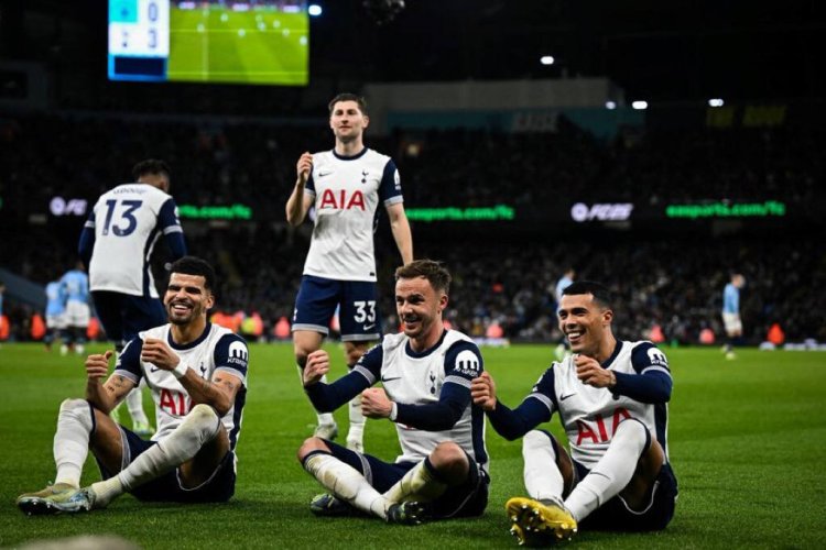 Man City 0–4 Tottenham: As City's problem worsens, Pep Guardiola loses for the fifth time in a row for the first time in his managerial career.