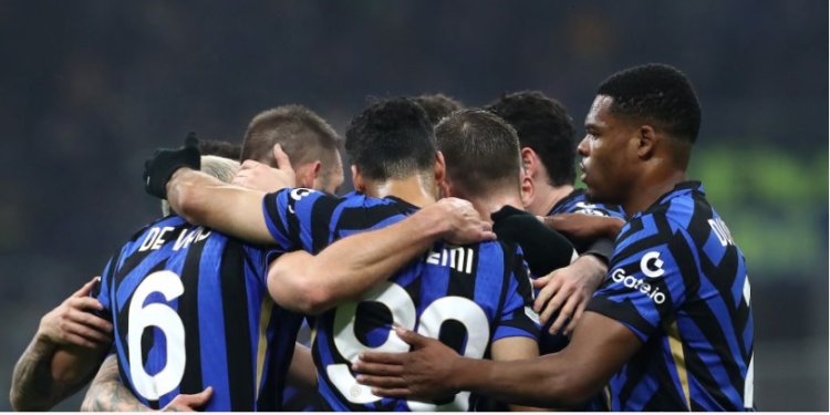 Leipzig own goal sends Inter top of Champions League